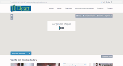 Desktop Screenshot of elgartpropiedades.com.ar