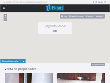 Tablet Screenshot of elgartpropiedades.com.ar